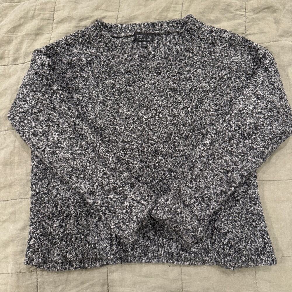 Topshop Crop Cozy Sweater - Size 2